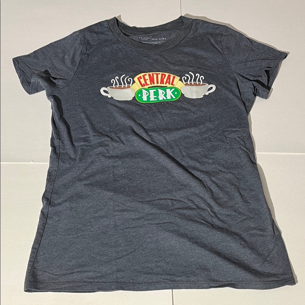 Friends Central Perk Love Tribe Womens Medium T-Shirt Tee